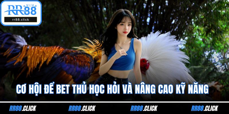 Cơ hội để bet thủ học hỏi và nâng cao kỹ năng 